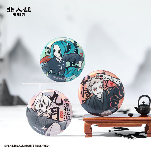 FEI REN ZAI-Sip the legend Series-Badge Blind Box