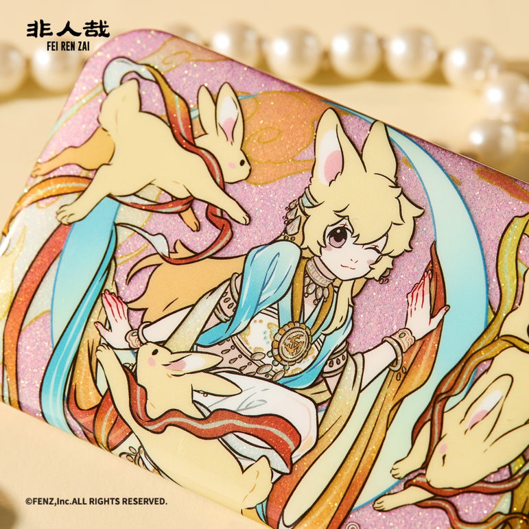 FEI REN ZAI×DUN HUANG ART--Auspicious Beasts-Badge Blind Box-Square