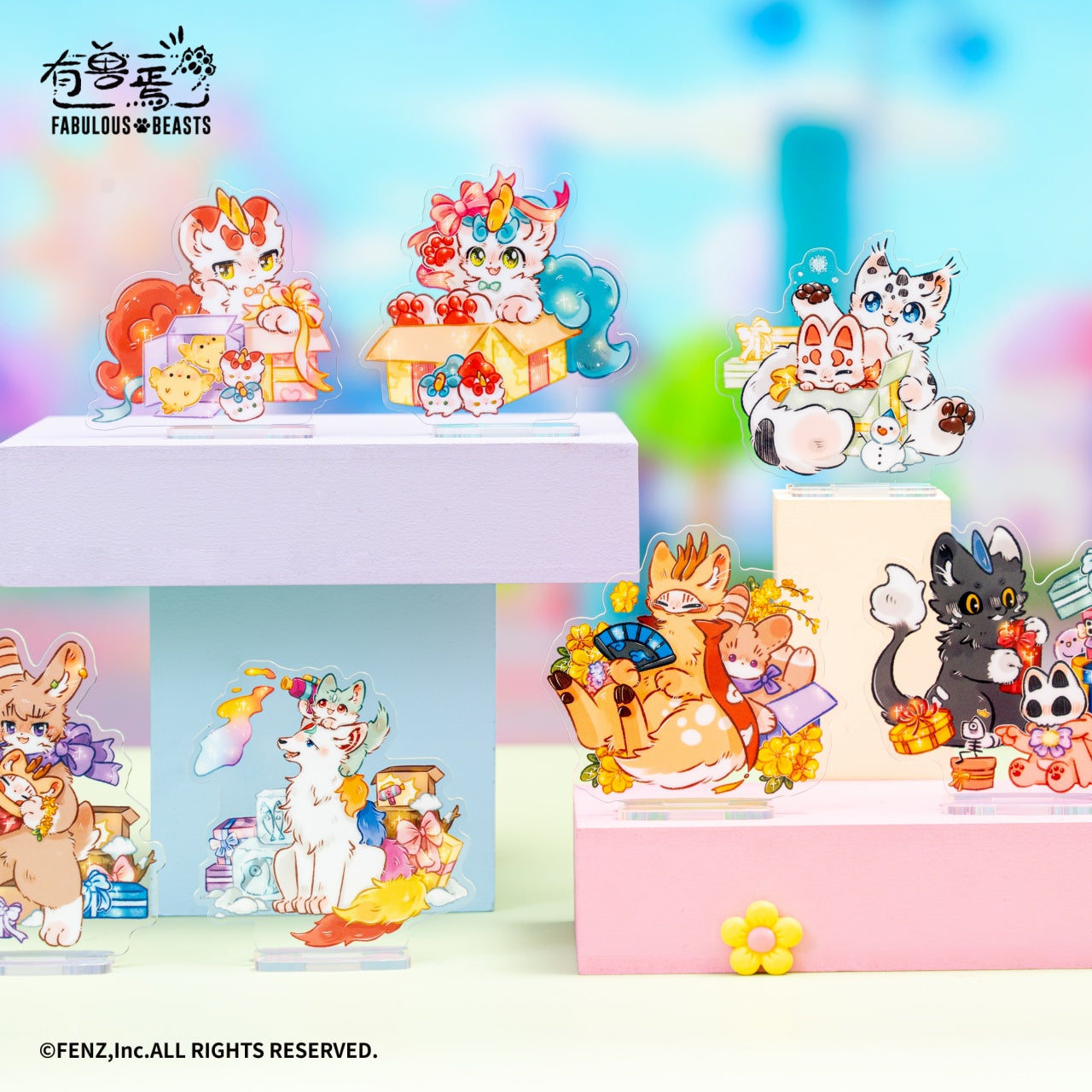 Fabulous Beasts Gift of Love-アクリルスタンド ブラインドボックス