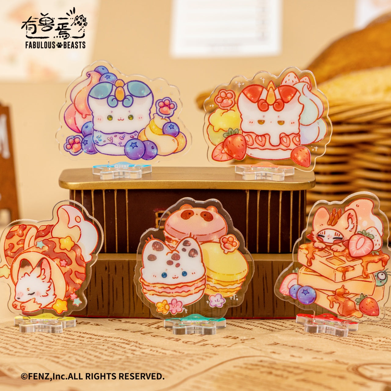 Fabulous Beasts Sweet Magicシリーズ アクリルスタンドトレーディングボックス
