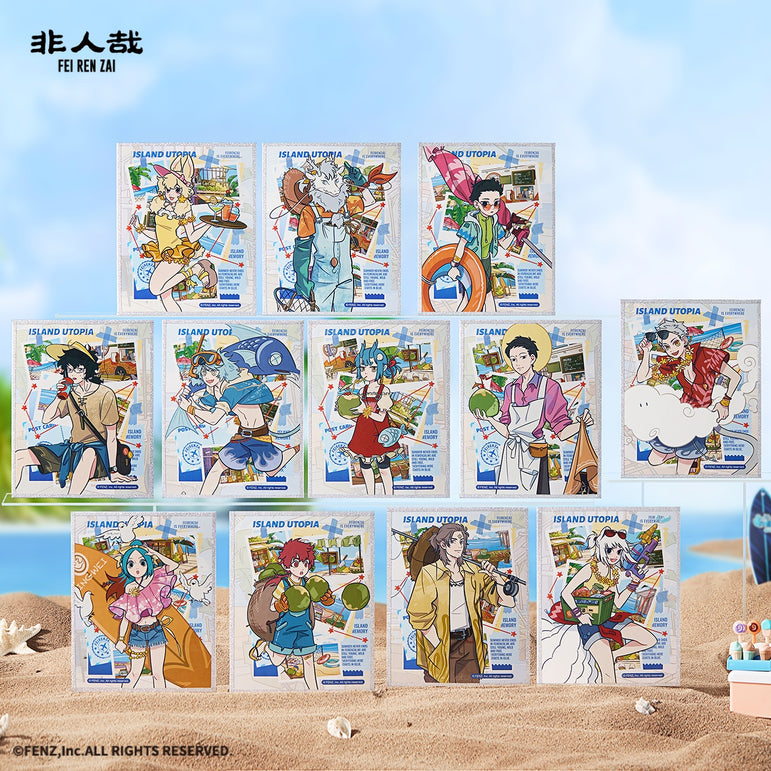 フェイレンザイ 島ユートピア 色紙アートボード ブラインドボックス