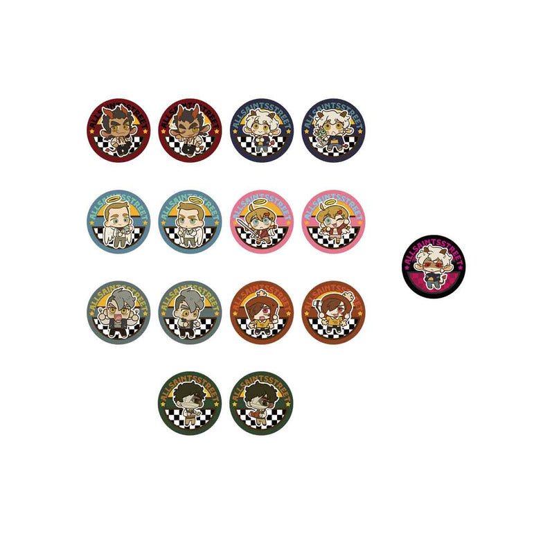 ALL SAINTS STREET Ancient Manor Secret Series Badge Blind Box Q Edition