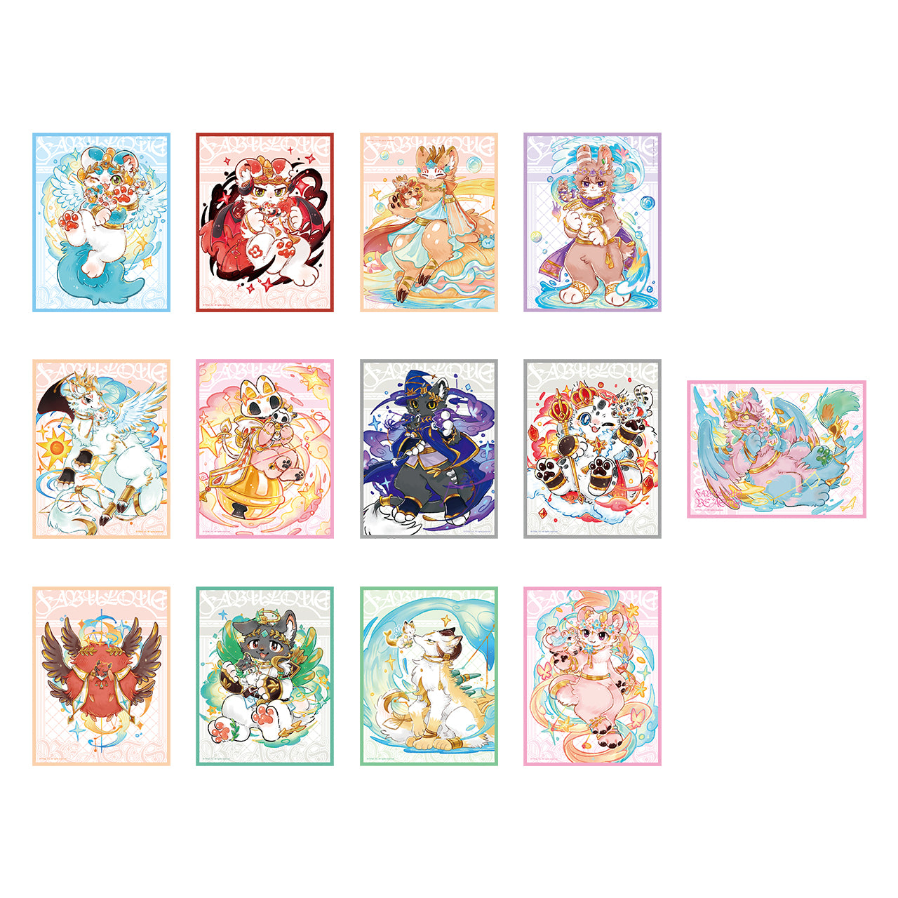 FABULOUS BEASTS Starry Voyage Shikishi Art Board Blind Box
