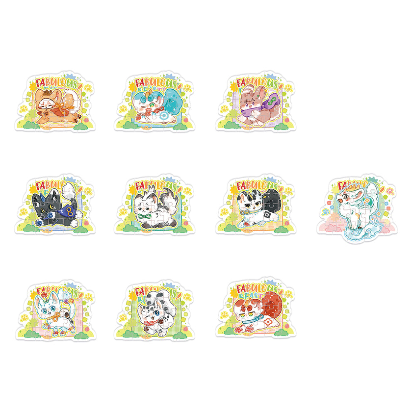 FABULOUS BEASTS-Eight Treasure Candy-Magnetic Puzzle Blind Box