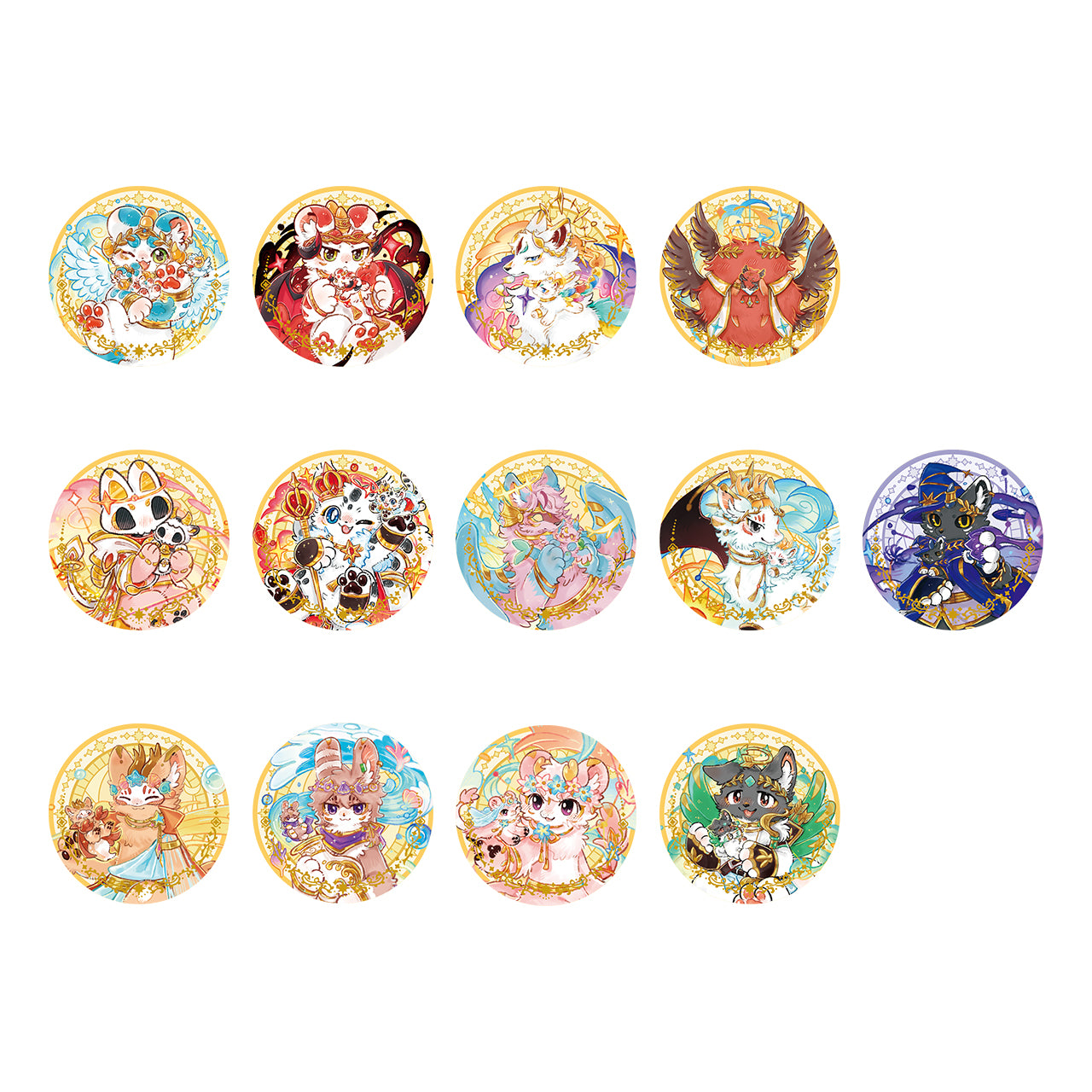 FABULOUS BEASTS Starry Voyage Badge Blind Box