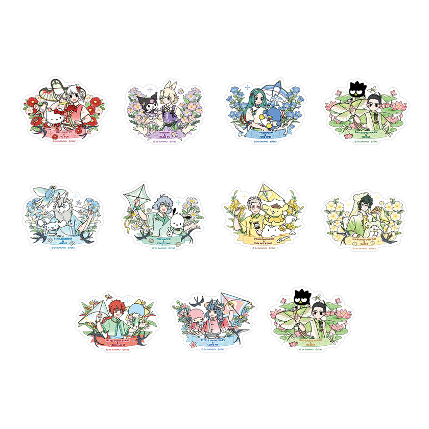 FEI REN ZAI x SANRIO CHARACTERS - Acrylic Fridge Magnet Blind Box