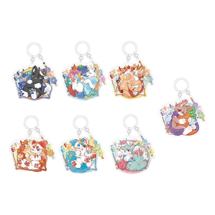 FABULOUS BEASTS-Sweet Slumber-Acrylic Charm Blind Box