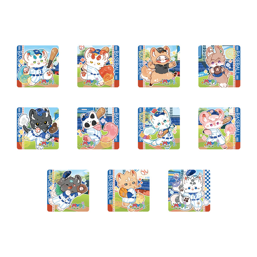 FABULOUS BEASTS Baseball Series Badge Blind Box