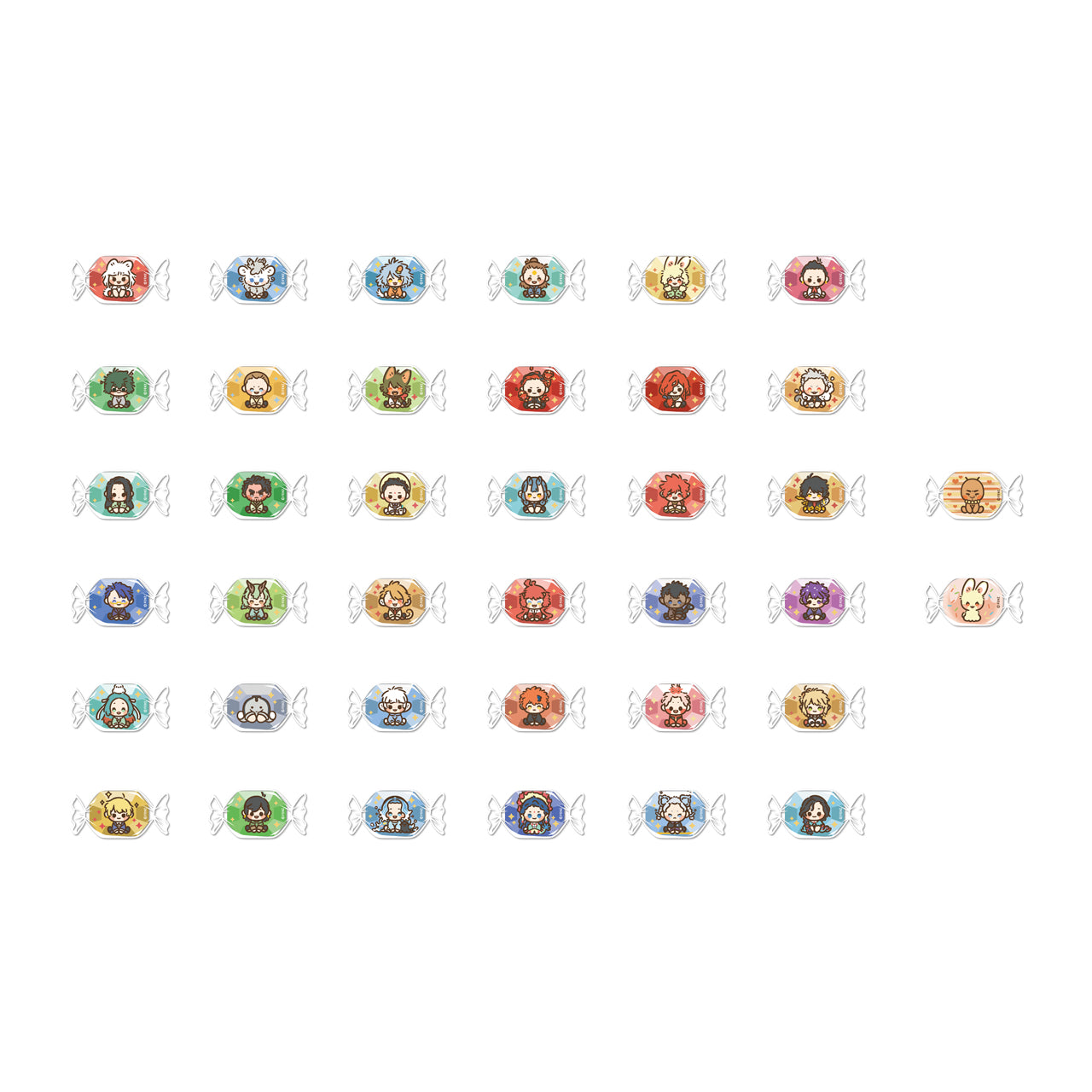 FEI REN ZAI - Candy on me Series 2 - Acrylic Fridge Magnet Blind Box