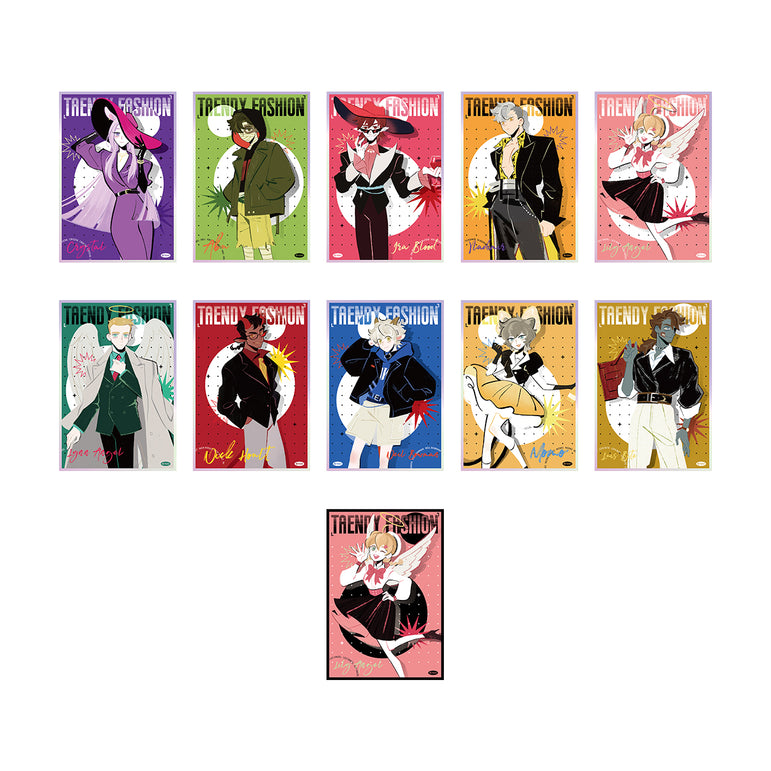 ALL SAINTS STREET-Trendy Fashion-Acrylic Shikishi Art Board Blind Box