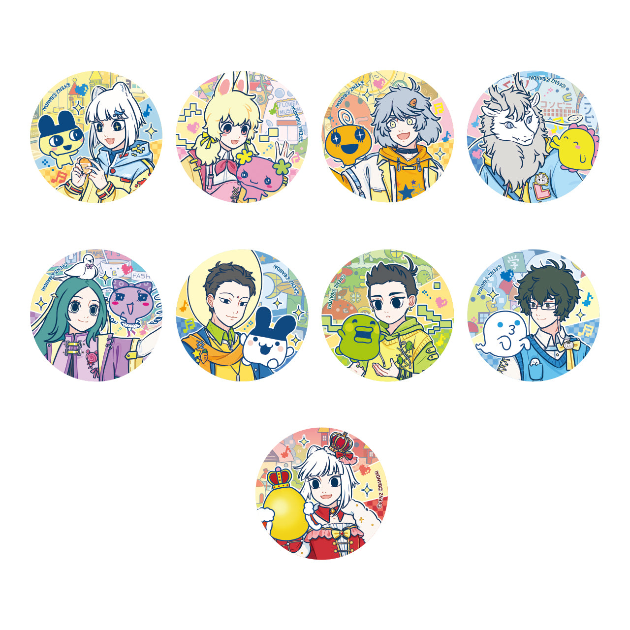 FEIRENZAIxTaMaGoTcHi Badge Blind Box