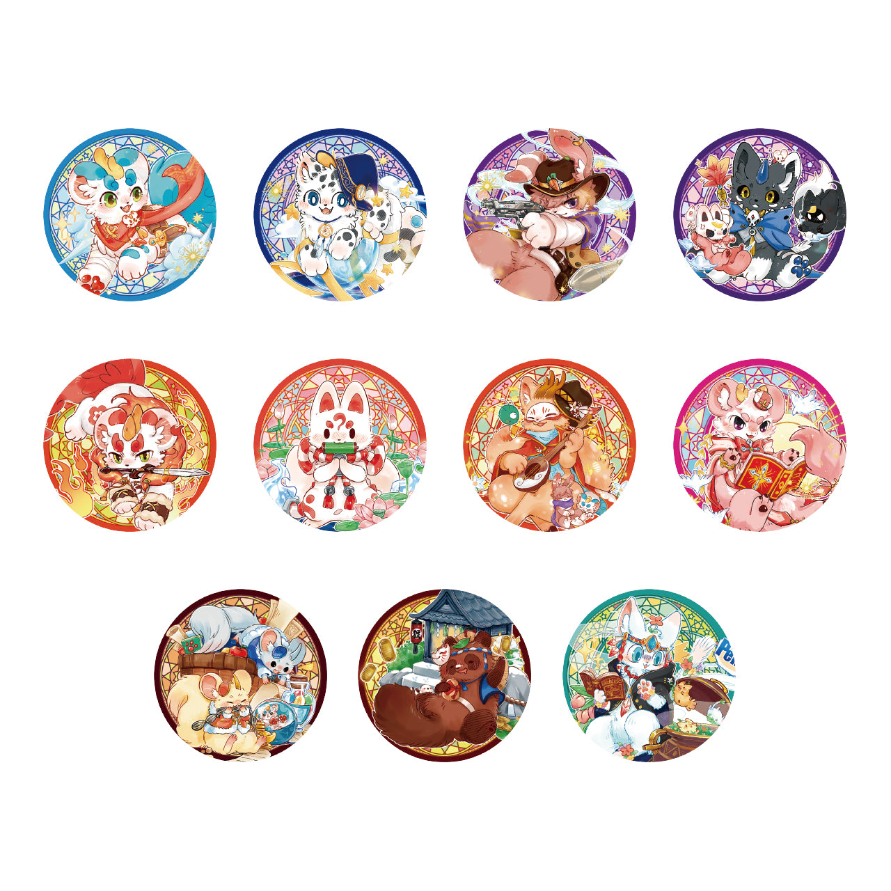 Fabulous Beasts Magical Magic Series Badge Blind Box