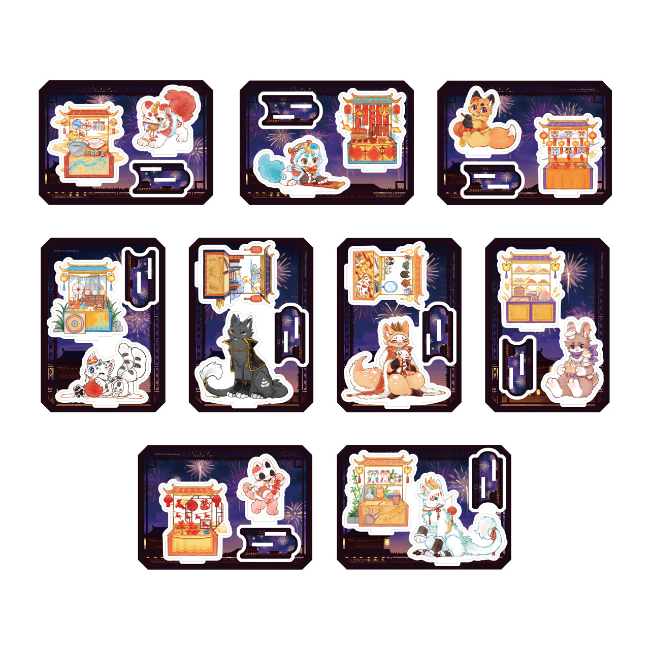 FABULOUS BEASTS Luminous Years Series Acrylic Standee Blind Box