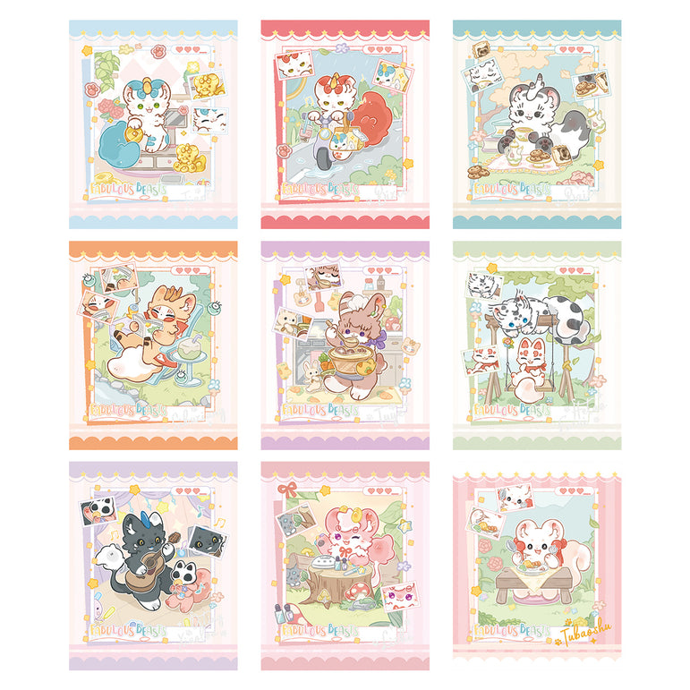 Fabulous Beasts 神話の獣ダイナー インスタントフォト風トレーディングカード ブラインドボックス