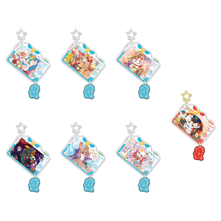 FABULOUS BEASTS Furry Paradise Series Acrylic Charm Blind Box