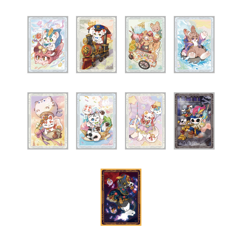 FABULOUS BEASTS Fluffy Paradise Series-Shikishi Art Board Blind Box