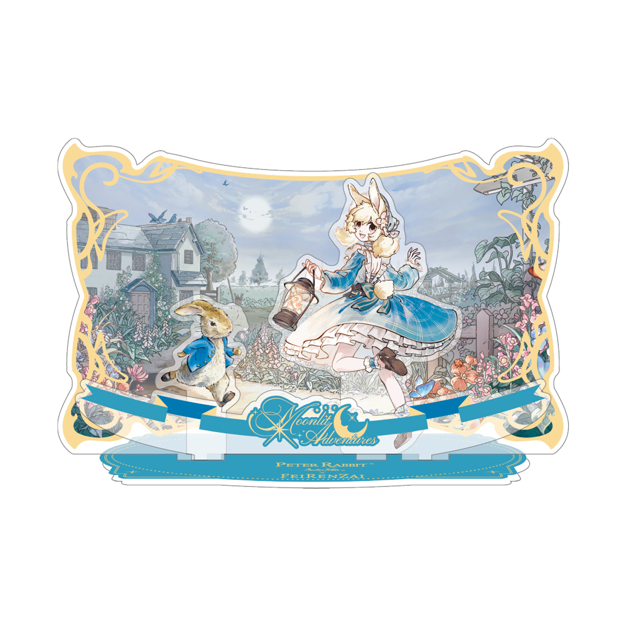FEI REN ZAI×Peter Rabbit Moonlit Hedge Melody - Acrylic Standee