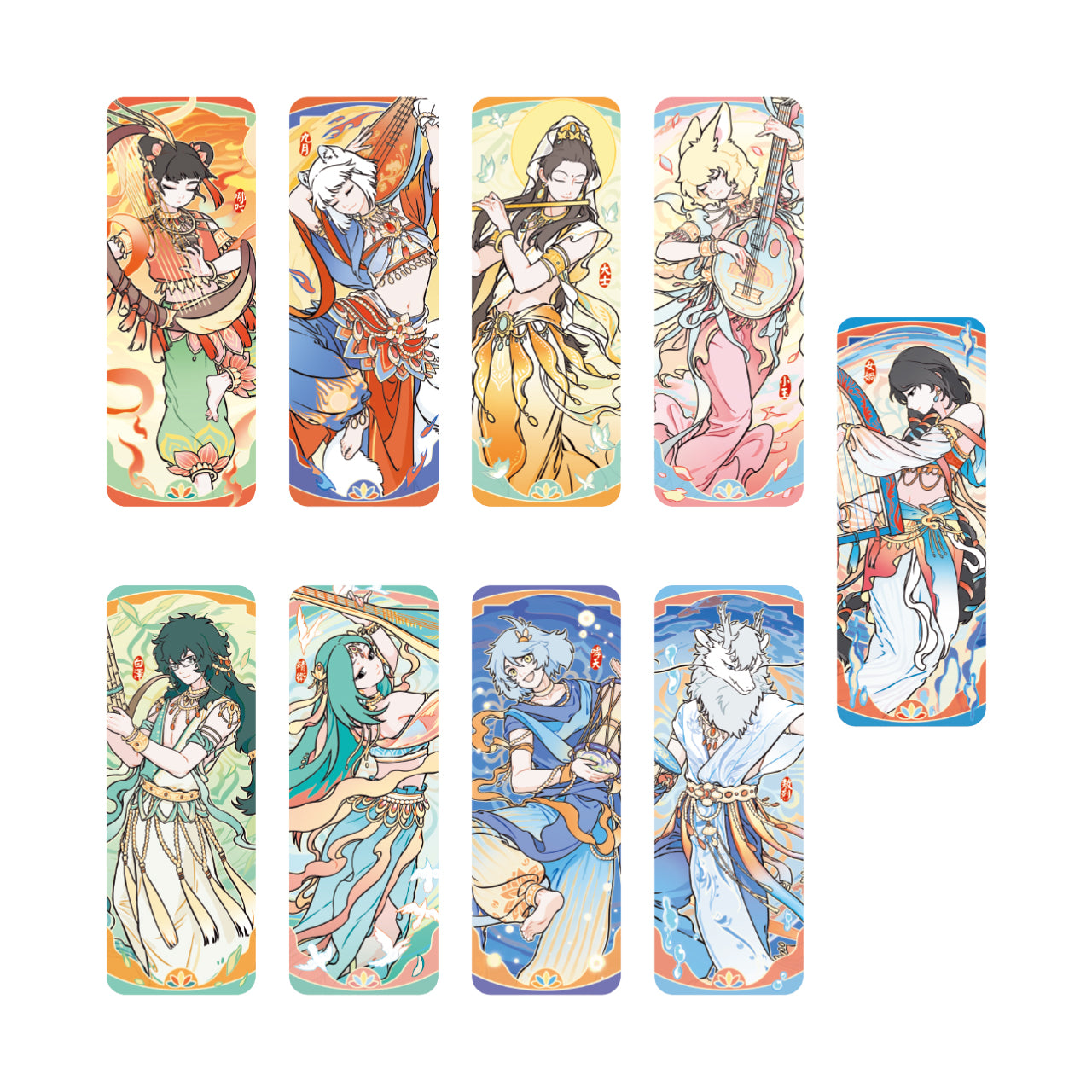 FEI REN ZAI×DUN HUANG ART-Musical Apsaras- Badge Blind Box-Square