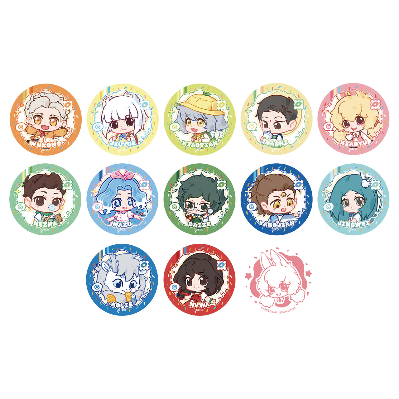 FEI REN ZAI-Kindergarten Series-Badge Blind Box