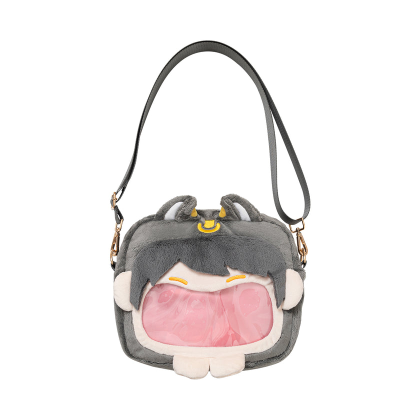 FE IREN ZAI Little Fang Zhao Gongming God Of Wealth Plush Pain Bag