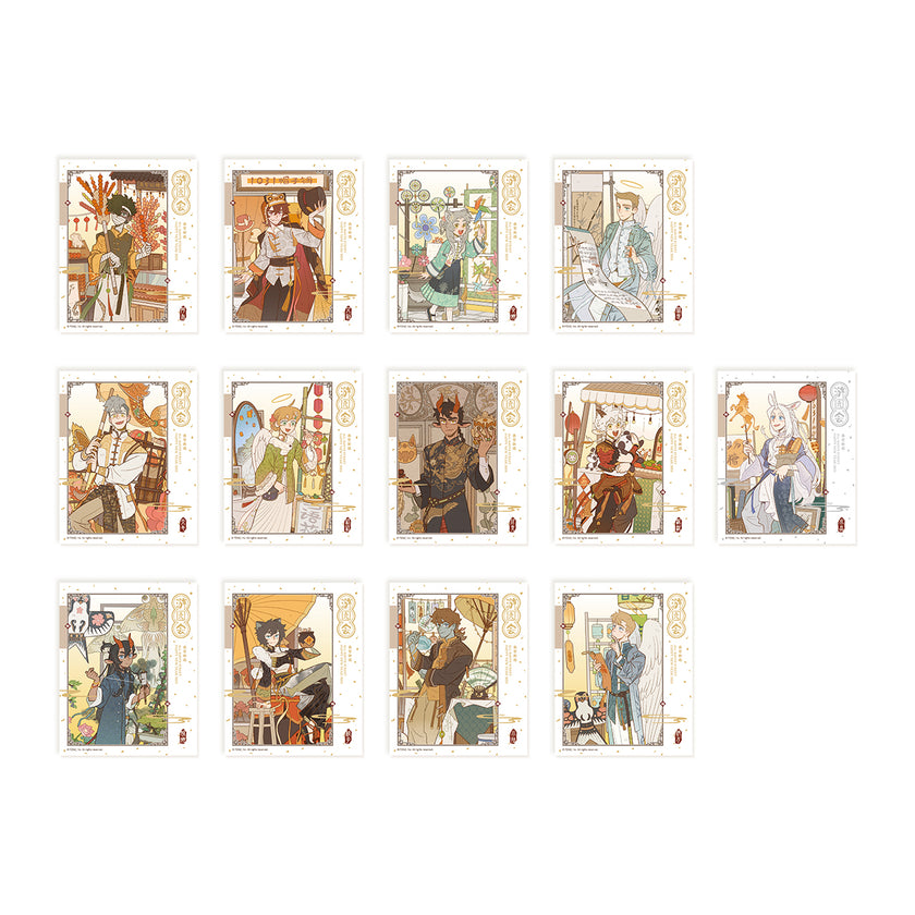 ALL SAINTS STREET-ガーデンフェテシリーズ-インスタントフォト風トレーディングカード ブラインドボックス