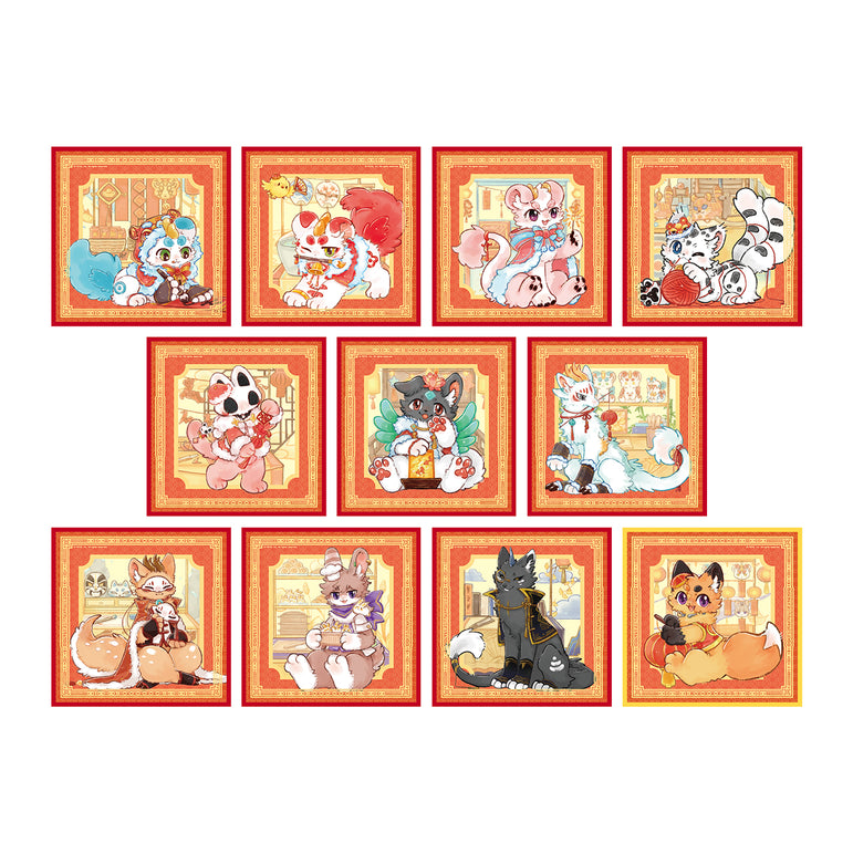 FABULOUS BEASTS Luminous Years シリーズ 色紙アートボード ブラインドボックス
