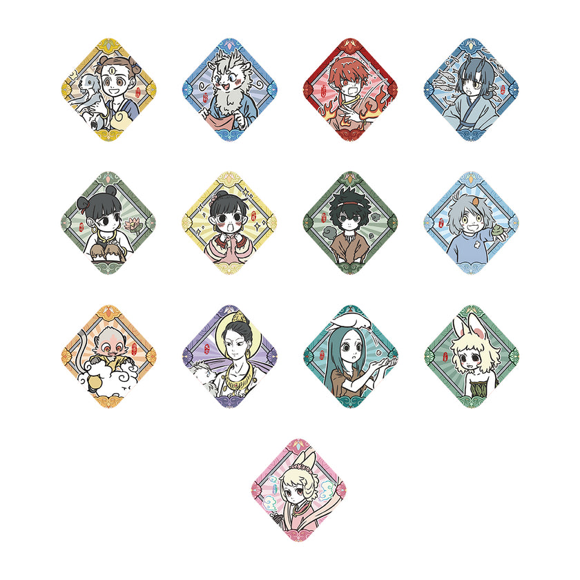 FEI REN Zal-Dreaming of a Utopian Past-Badge Blind Box