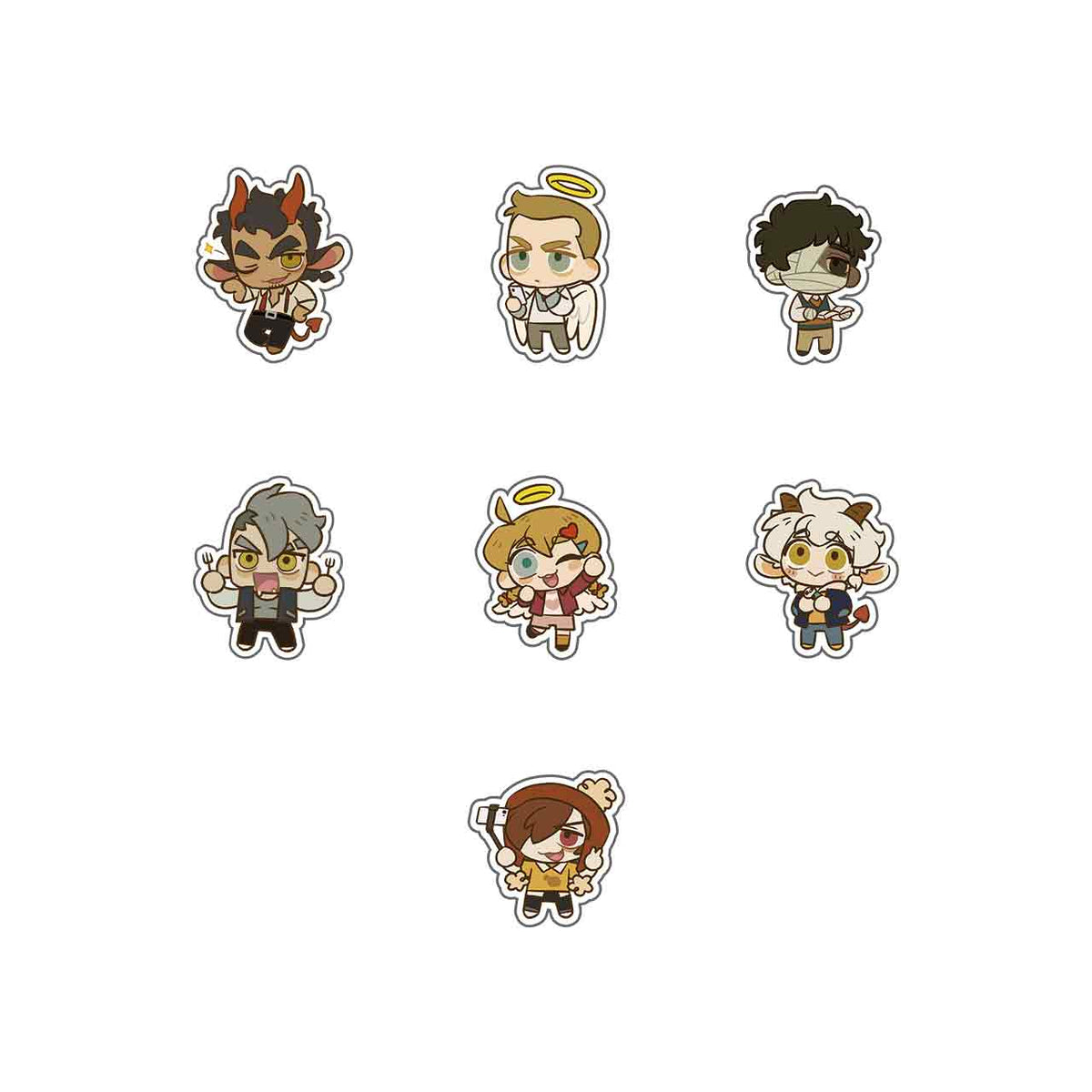 ALL SAINTS STREET Ancient Manor Secret Series Acrylic Lying Pose Blind Box Q Edition