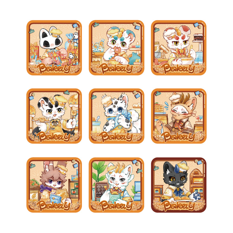 FABULOUS BEASTS - Bakery Series- Badge Blind Box