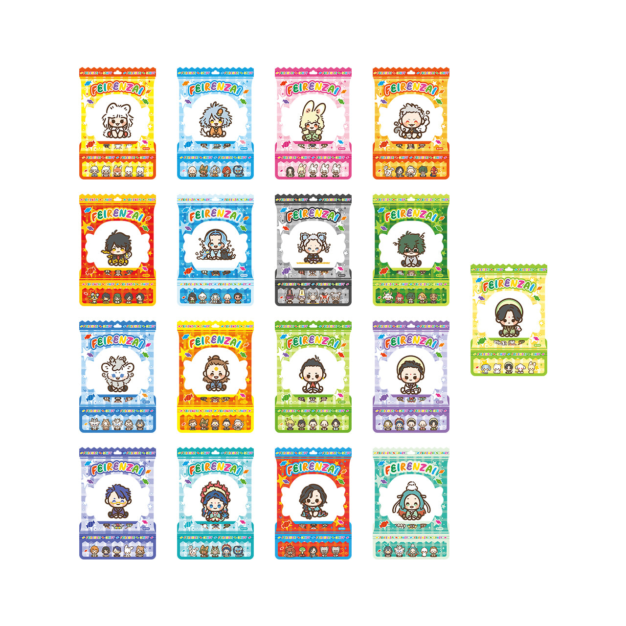 FEI REN ZAI - Candy on me Series 2 - Floating Acrylic Standee Blind Box
