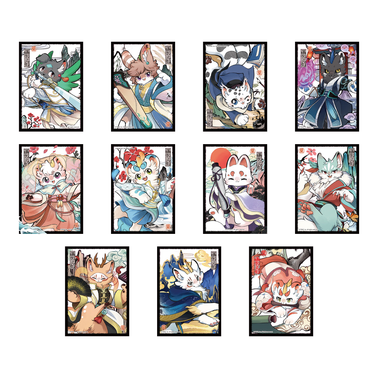 FABULOUS BEASTS-Ethereal Spirit-Clear Card Blind Box