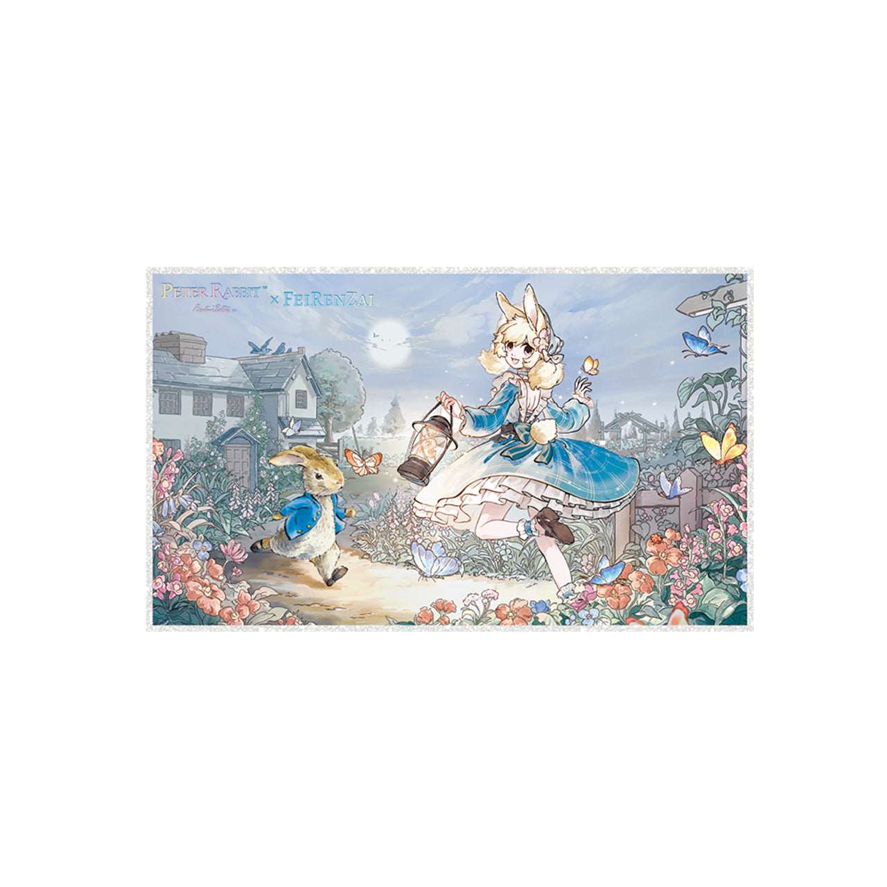 FEI REN ZAI×Peter Rabbit Moonlit Hedge Melody - Acrylic Shikishi Art Board