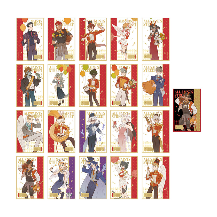 ALL SAINTS STREET-9th Anniversary-Acrylic Shikishi Art Board Blind Box