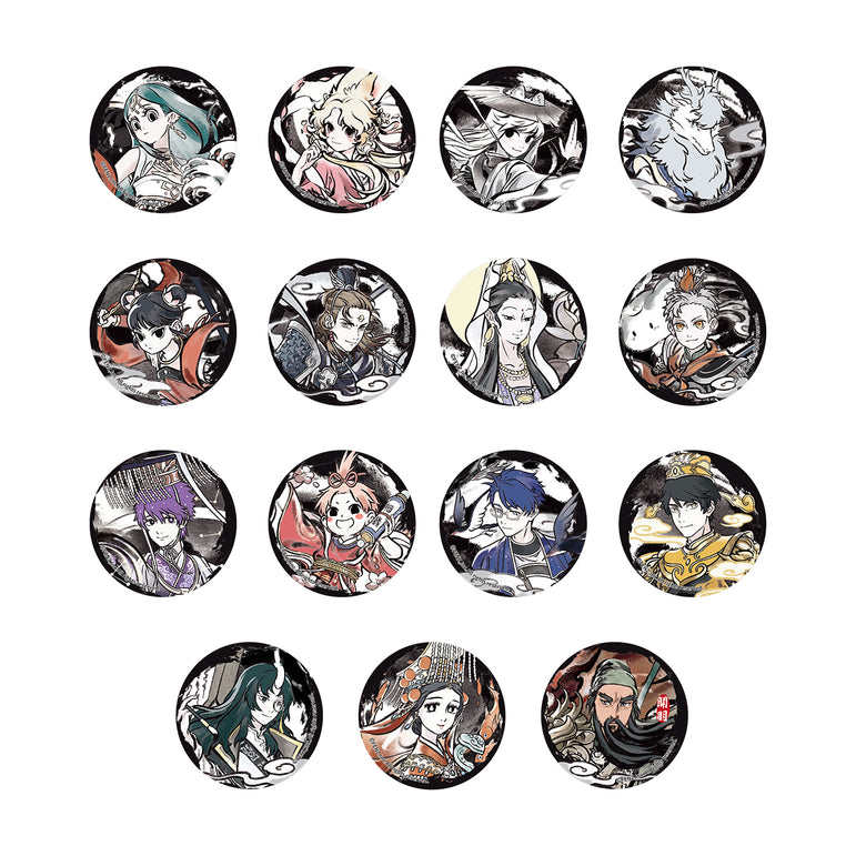 FEI REN ZAI-The Sacred Guardian-Badge Blind Box-Round Edition