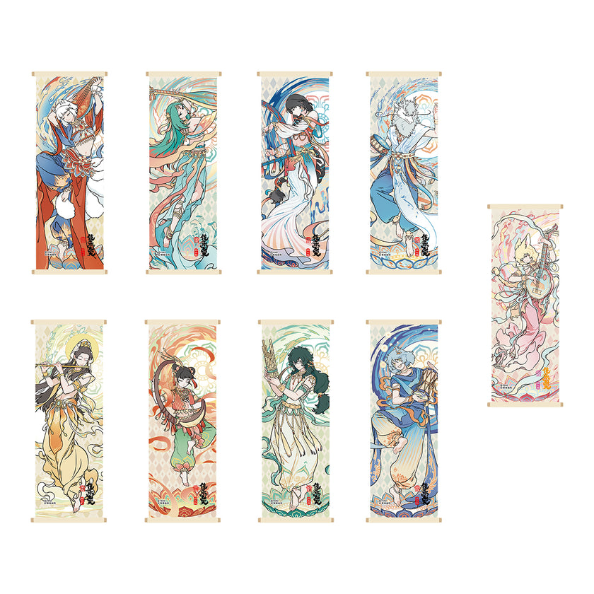 フェイレンツァイ×敦煌アート-ミュージカルアプサラス-冷蔵庫マグネット ブラインドボックス