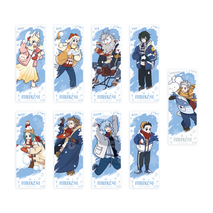 FEIRENZAI Warm Winter Charms Series Holographic Ticket Blind Box