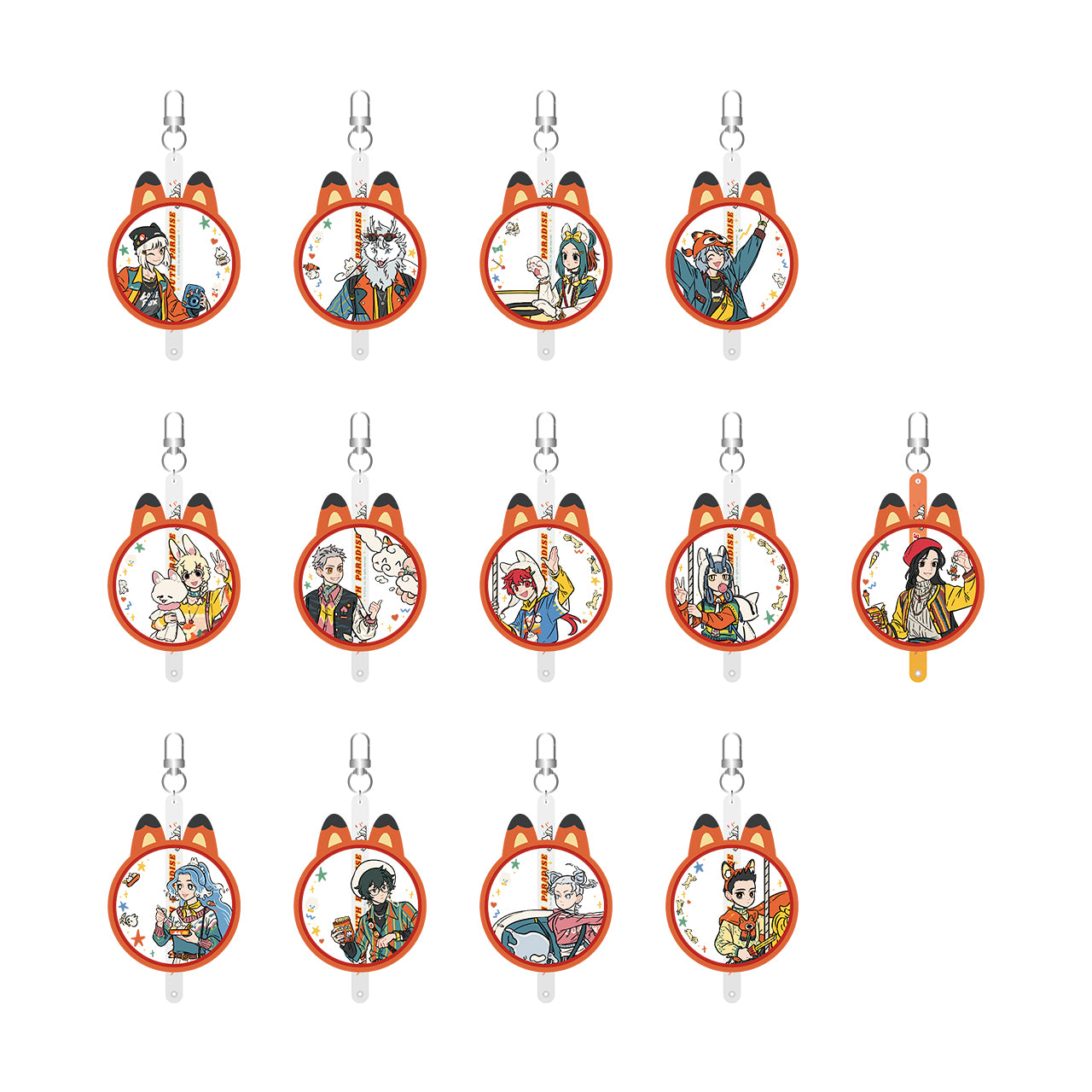 非人哉 青春楽園 アクリルチャーム ブラインドボックス