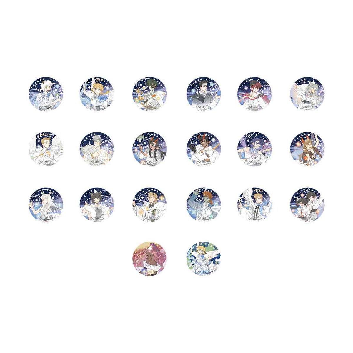 ALL SAINTS STREET 10th Anniversary Series Badge Blind Box