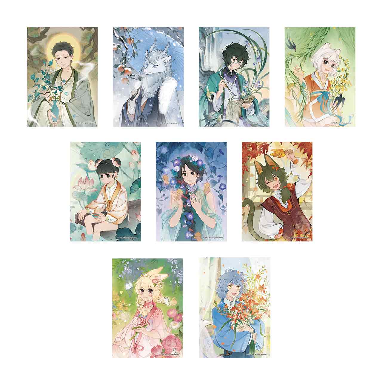 FEI REN ZAI-Nature and Time-Shikishi Art Board Blind Box