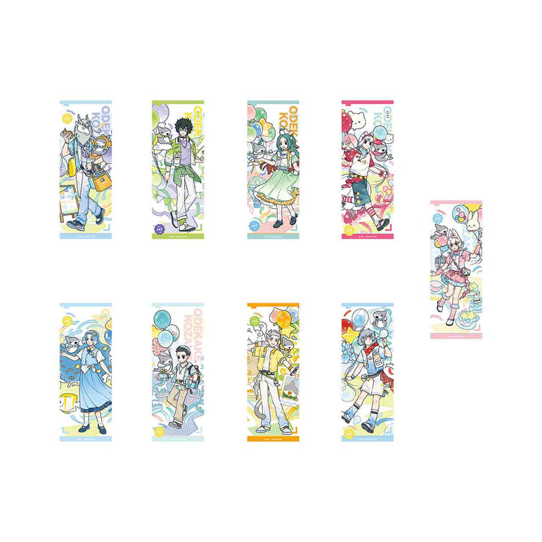 FEI REN ZAI × ODEKAKE KOZAME Holographic  Ticket Blind Box