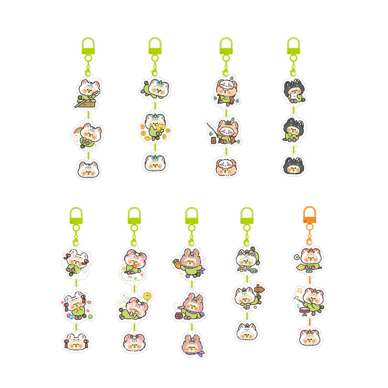 FABULOUS BEASTS × LITTLE PARROT BEBE - Acrylic Charm Blind Box