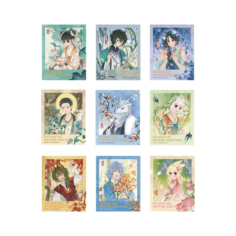 FEI REN ZAI-Nature and Time-Instant Photo-Style Trading Cards Blind Box