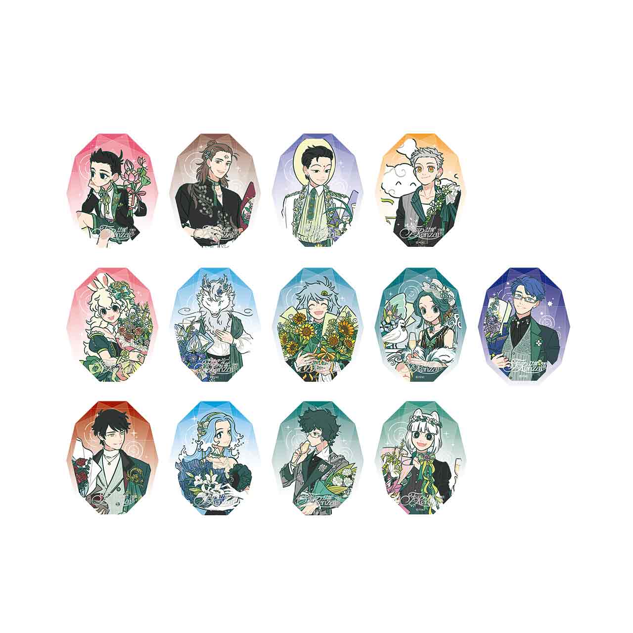 FEI REN ZAI-The Eleventh Anniversary-Acrylic Fridge Magnet Blind Box
