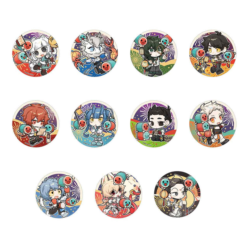 FEI REN ZAI × Taiko no Tatsujin - Badge Blind Box - Chibi