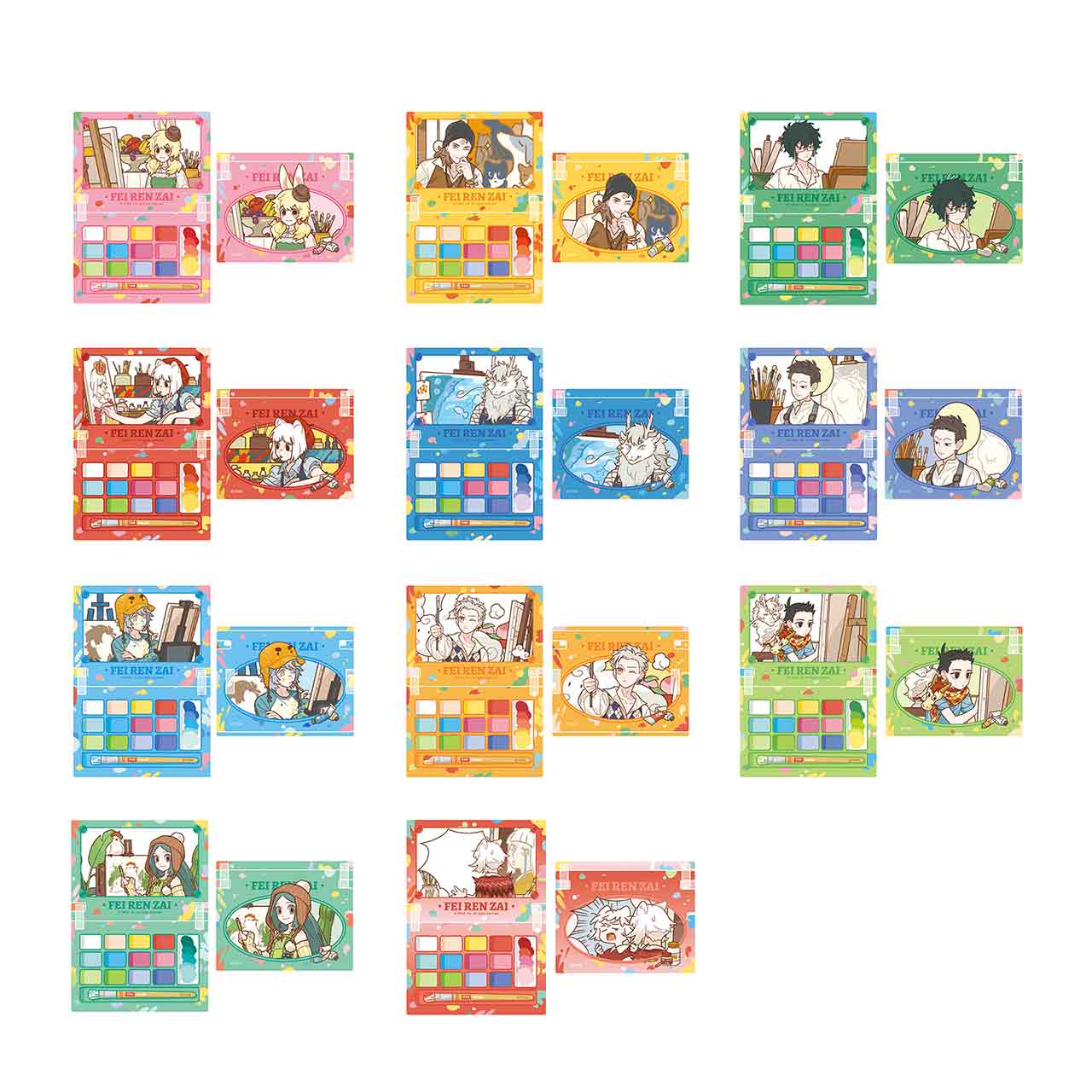 FEI REN ZAI-Magic Whimsy Series-Acrylic Fridge Magnet Blind Box
