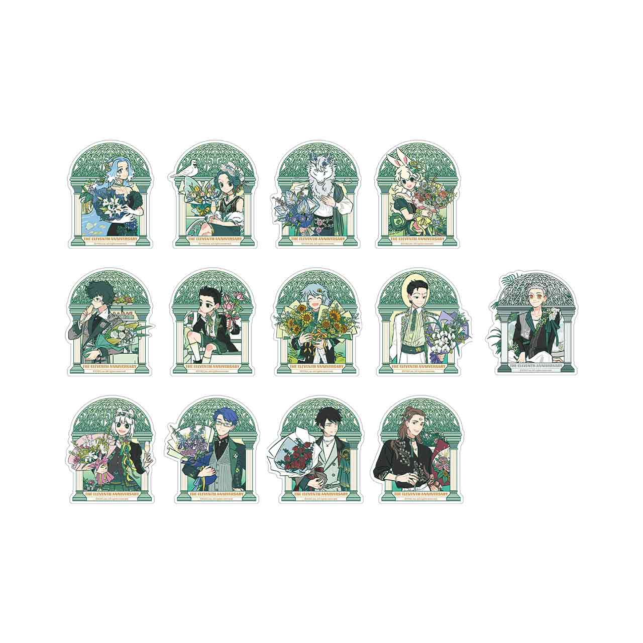 FEI REN ZAI-The Eleventh Anniversary-Acrylic Badge Blind Box