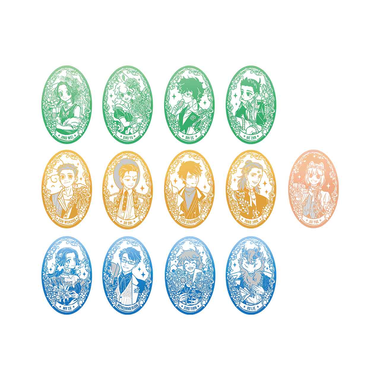 FEI REN ZAI-The Eleventh Anniversary-Metal Badge Blind Box