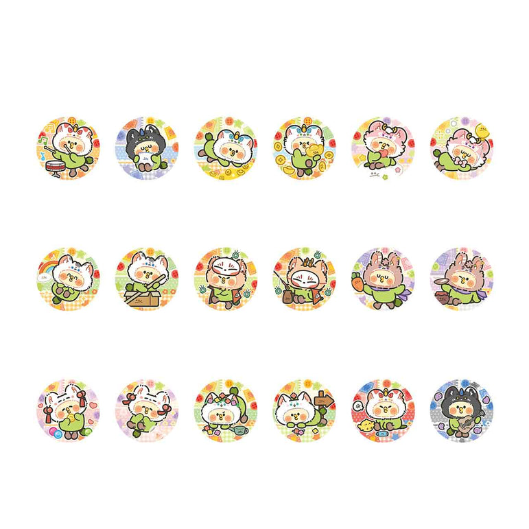 FABULOUS BEASTS × LITTLE PARROT BEBE - Badge Blind Box - Q Edition