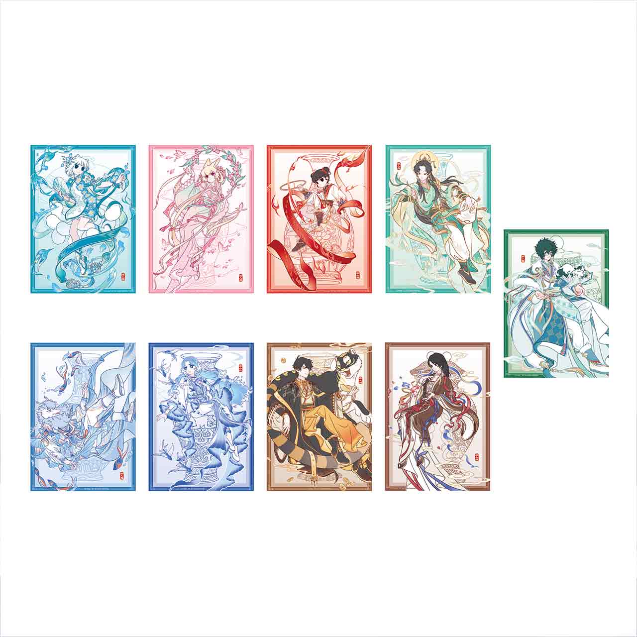 FEI REN ZAI × Jingdezhen Postcard Set