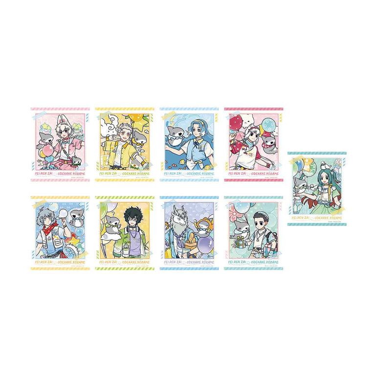 FEI REN ZAI × ODEKAKE KOZAME Instant Photo-Style  Trading Cards Blind Box